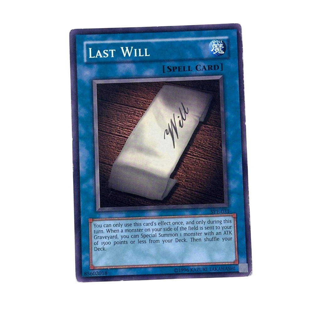 Yu-Gi-Oh! Trading Card Game  Last Will SYE-031 Starter Deck Yugi